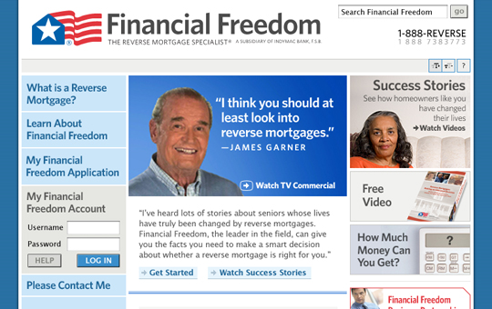 Financial Freedom Homepage