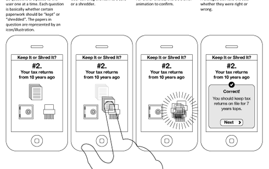 iPhone Wireframes