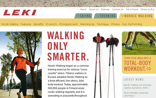 Leki Nordic Walking Page