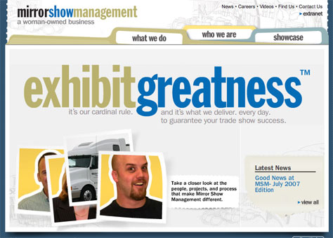 Mirror Show Homepage